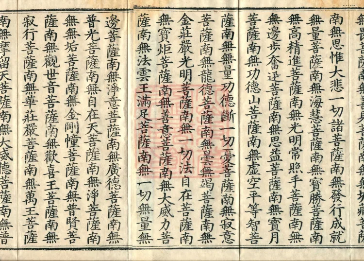 The Scripture of the Names of All Buddhas, World-Honored Ones, Tathagatas, Bodhisattvas, Venerable Ones, and Divine Monks, forty volumes Page 3