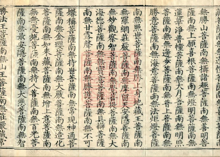 The Scripture of the Names of All Buddhas, World-Honored Ones, Tathagatas, Bodhisattvas, Venerable Ones, and Divine Monks, forty volumes Page 6