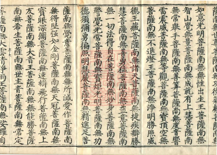 The Scripture of the Names of All Buddhas, World-Honored Ones, Tathagatas, Bodhisattvas, Venerable Ones, and Divine Monks, forty volumes Page 8