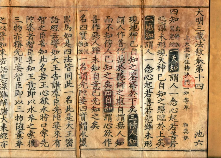 The Great Ming Tripitaka Numerical Catalogue, thirty-eight juan Page 2