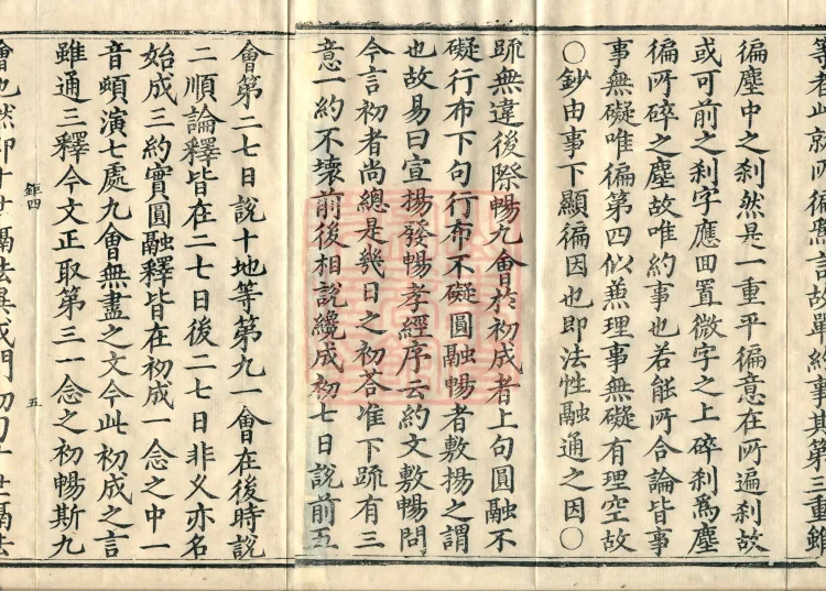 Huayan Xuantan Hui Xuan Ji, forty fascicles Page 8