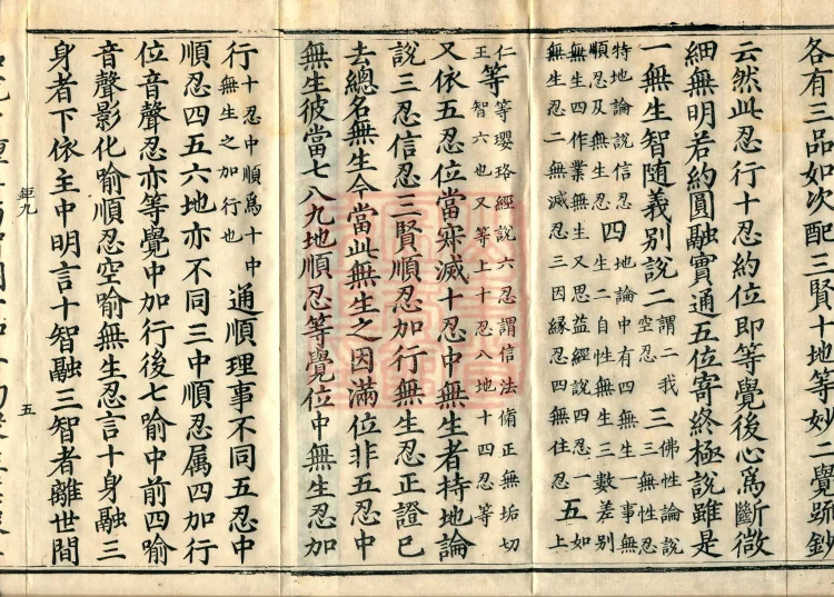Huayan Xuantan Hui Xuan Ji, forty fascicles Page 8
