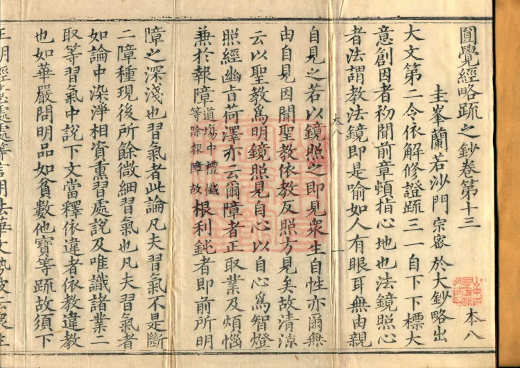 Notes on the Concise Commentary on the Sutra of Perfect Enlightenment, Thirty Juans Page 2