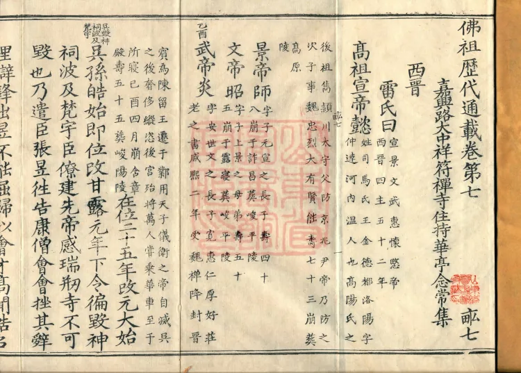 Comprehensive Record of Buddhas and Patriarchs Through the Ages, 36 volumes Page 2