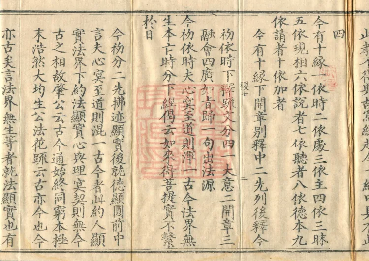 Commentary and Notes on the Great Vaipulya Flower Adornment Sutra in Thirty Juans Page 4