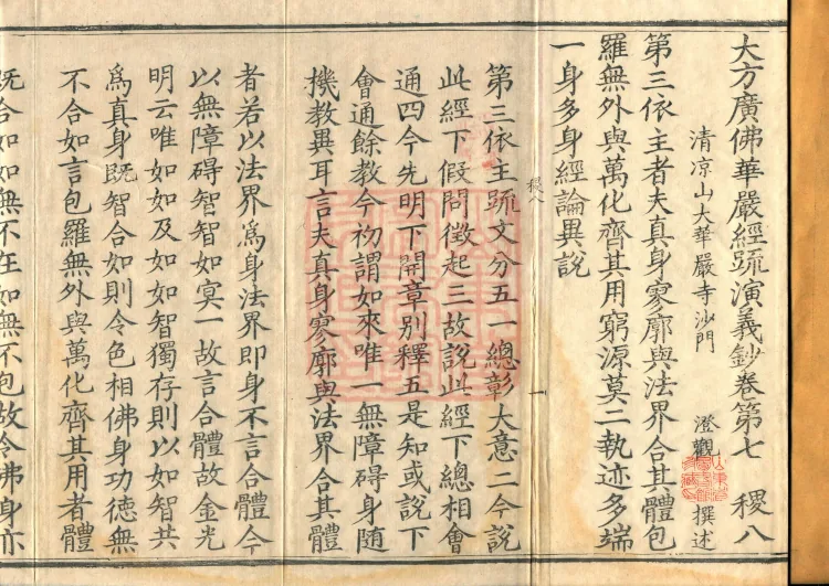 Commentary and Notes on the Great Vaipulya Flower Adornment Sutra in Thirty Juans Page 2