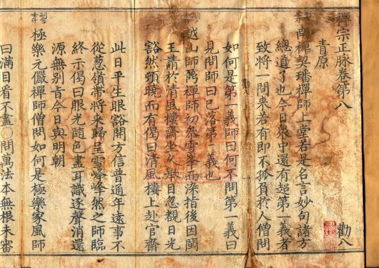 Orthodox Lineage of the Chan School (Twenty Volumes) Page 2